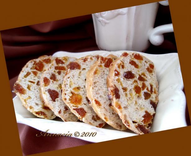 Apricot Biscotti. Photo by Annacia