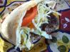 Greek-Style Burgers. Recipe by The Wallaces