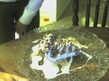 1/2 the Fat Strudel Pumpkin Cheesecake. Photo by Fat Free Queen