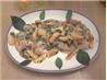 Chicken With Peaches and Basil