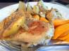 Chicken With Peaches and Basil