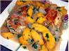 Chicken With Peaches and Basil