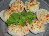 Ali's Dill Pickle Deviled Eggs