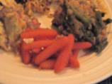 Maple Whiskey Glazed Carrots