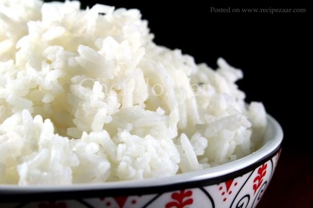 Fluffy White Rice. Photo by Chef floWer