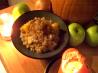 Apple-Pumpkin Risotto With Caramelized Onions (Vegan). Recipe by Prose