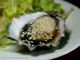Oysters With Sesame Dressing
