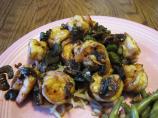Stir-Fried Shrimp With Ginger and Mushrooms