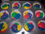 Rainbow Bright Cupcakes. Photo by Elaniemay
