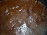 Slow Cooker Cornish Hens in Mole Sauce