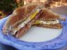 Fried Egg, Bacon & Cheese Sandwich. Recipe by Bay Laurel