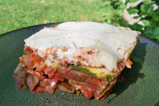 Vegan Moussaka. Photo by Prose