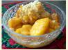 Light Fresh Peach Cobbler