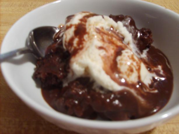 Chocolate Pudding Cake (Vegan). Photo by Chef on the coast