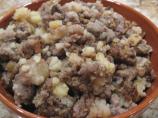 Janet's Thanksgiving Meat Stuffing