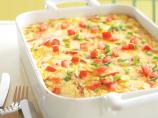Crustless Bacon and Cheese Quiche