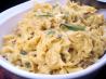 Creamy Mushroom and Almond Pasta. Recipe by Buster's friend