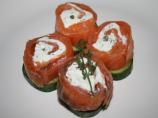 Smoked Salmon Spirals