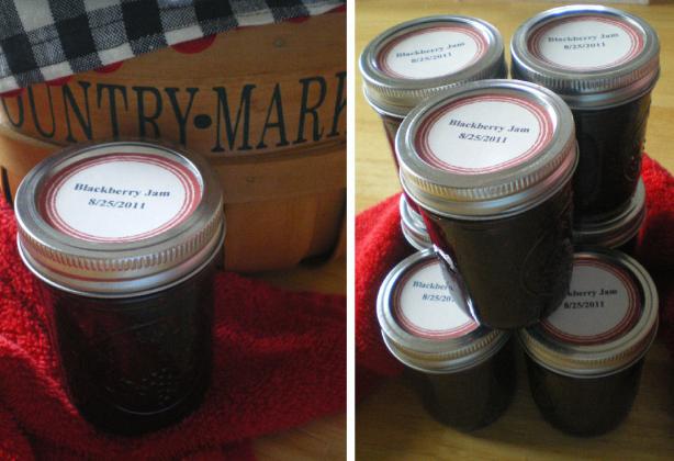Homemade Blackberry Jam. Photo by Julie B's Hive