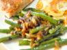 Green Beans With Caramelized Onions. Recipe by Karabea