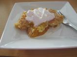 Crunchy Crust Peach Cobbler. Photo by Ceezie