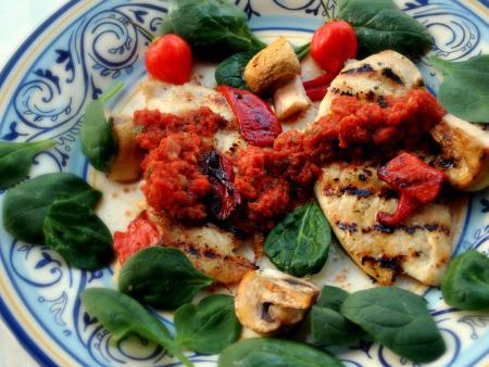 Easy Smothered Chicken Cutlet. Photo by Andi of Longmeadow Farm