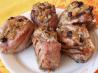 Savoury Apple Stuffed BBQ Pork Sirloin. Recipe by TheCharcoalGourmet