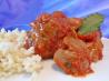 Craze-E Turkey Meatballs in Sauce. Recipe by evelyn/athens