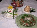 Bacon Horseradish Cheese Balls (+ 3 Optional Holiday Designs!)