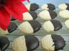 Chocolate-Dipped Orange Cookies. Recipe by Buster's friend