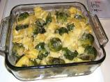 Brussels Sprouts With Egg Noodles
