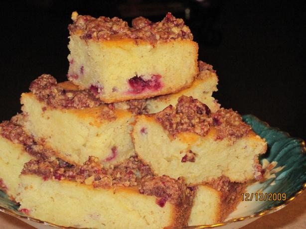 Cranberry Streusel Cake. Photo by Laureen in B.C.