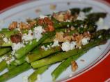 Roasted Asparagus W/ Blue Cheese & Toasted Walnuts