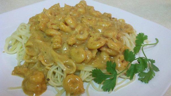 Creamy Cajun Shrimp Pasta. Photo by Monica P