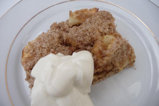Mom's Apple Cake. Photo by Tea Jenny
