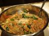 Japchae Korean Noodle With Vegetable. Recipe by Emily Han