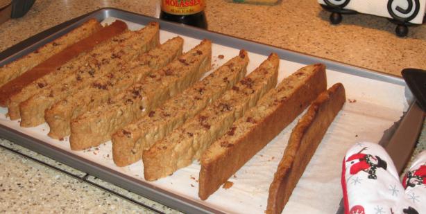 Cinnamon Mocha Biscotti. Photo by Lots of TLC