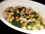 Broccoli and Pearl Onions With a Sherry Glaze