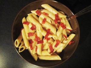 Bacon Swiss Mac and Cheese. Photo by Katie599