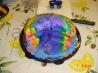 Vibrant Rainbow Cake