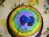 Vibrant Rainbow Cake