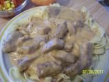 Beef Stroganoff (With Make Ahead Directions). Photo by Nyteglori