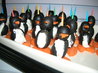 Perky Olive Penguins
