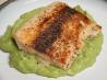 Pan-Seared Salmon With Avocado Remoulade. Recipe by Pismo