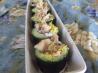 Little Smoked Salmon Cucumber Cups With Peppered Creme Fraiche