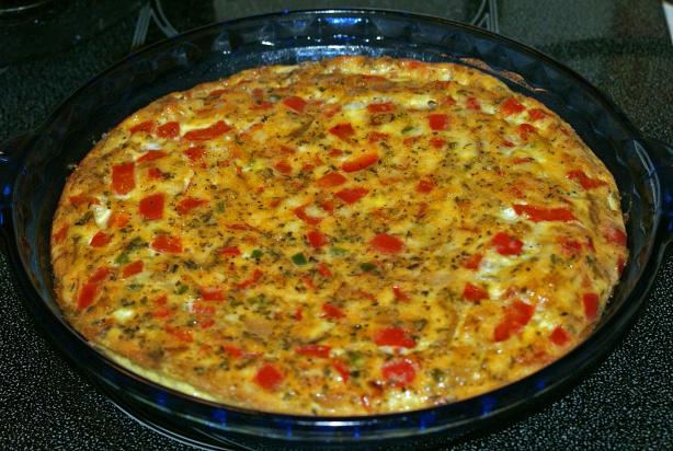Christmas Morning Frittata. Photo by Irmgard