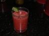 Virgin Strawberry Margaritas. Recipe by Leanne Yeatman