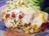 Easy Baked Chicken Parmesan (No Breading). Recipe by ~SarahBeth~