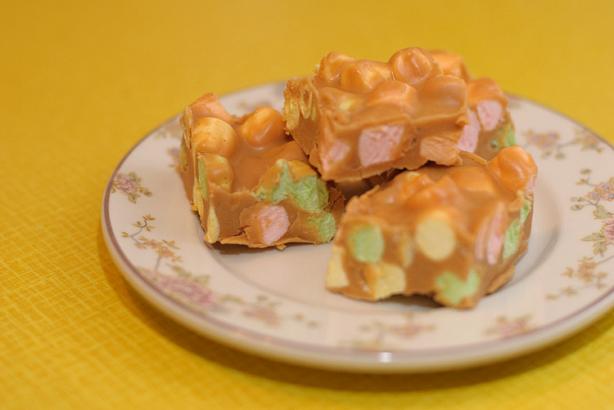 Peanut Butter Marshmallow Squares. Photo by Teri D