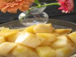 Creamy Coconut and Rum Baked Pineapple. Photo by mary winecoff